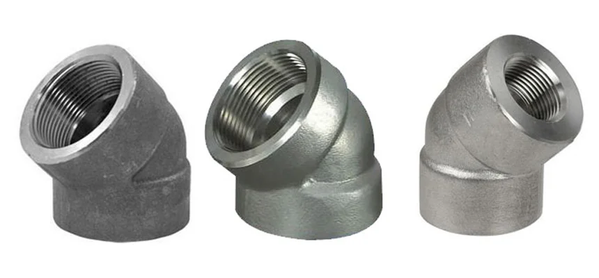 Inconel Threaded Elbow 45° / 90°